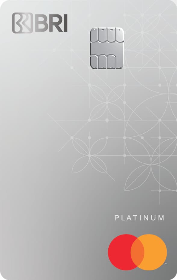 frontside-card-Limit BRI Mastercard Platinum sampai dengan Rp 74.999.999